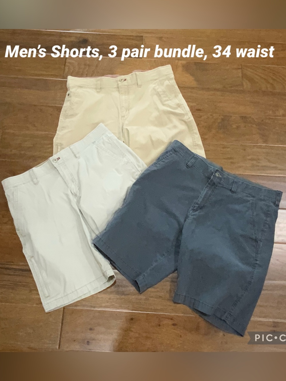 Men’s Shorts 34W (3 pair)
